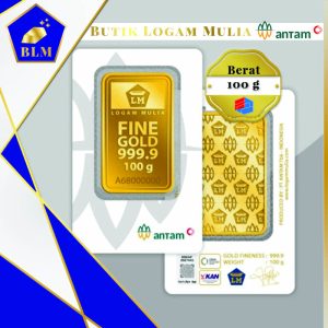 Logam Mulia Antam 100gr