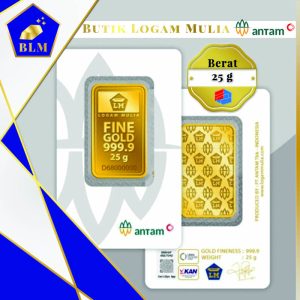 Logam Mulia Antam 25 gram