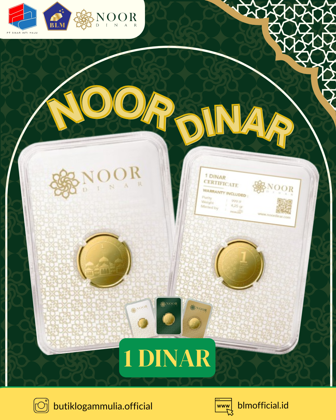 Noor Dinar - 1 Dinar (4,25gr)