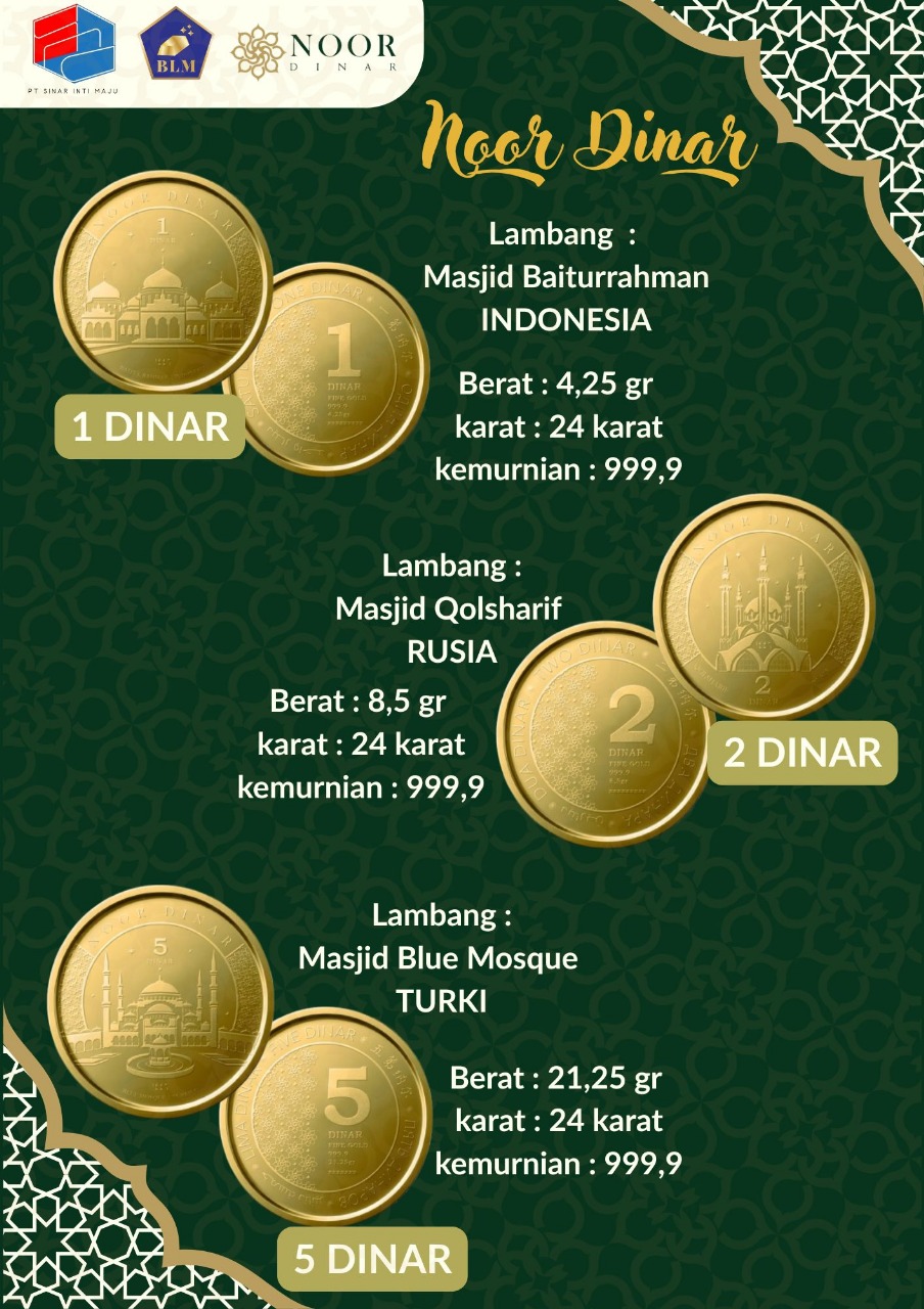 Noor Dinar - 1 Dinar (4,25gr) - Image 4